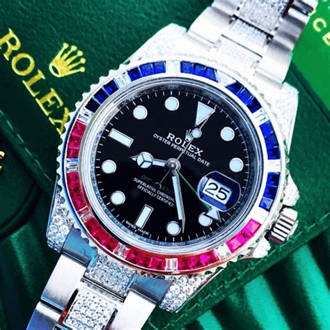 diamond pepsi rolex|Rolex Pepsi white gold price.